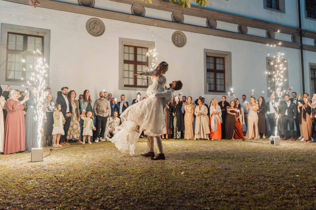 Brautpaar im Schloss Meßkirch